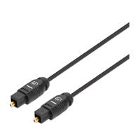 CABLE AUDIO,MANHATTAN,356077, TOSLINK M-M 2.0M NEGRO CABLE AUDIO,MANHATTAN,356077, TOSLINK M-M 2.0M NEGRO